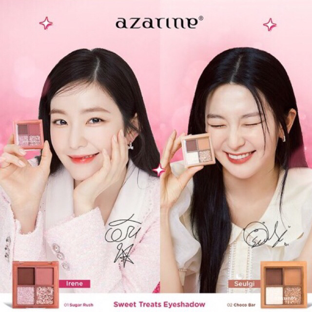 (Azarine x Red Velvet) Sweet Treats Eyeshadow - Eyeshadow Azarine