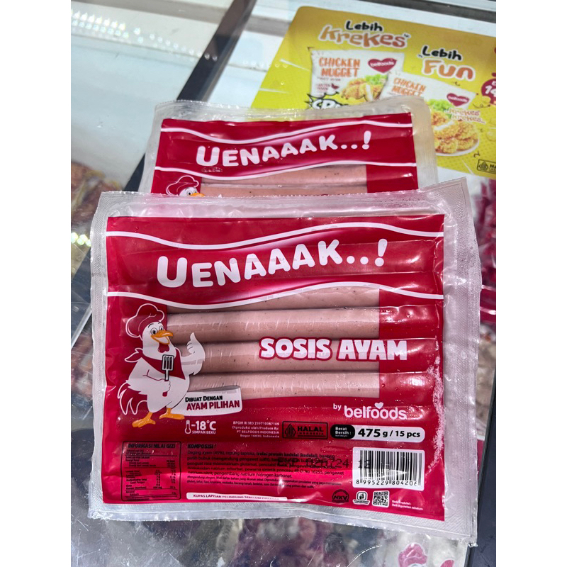 

SOSIS AYAM BELFOOD 500 gr
