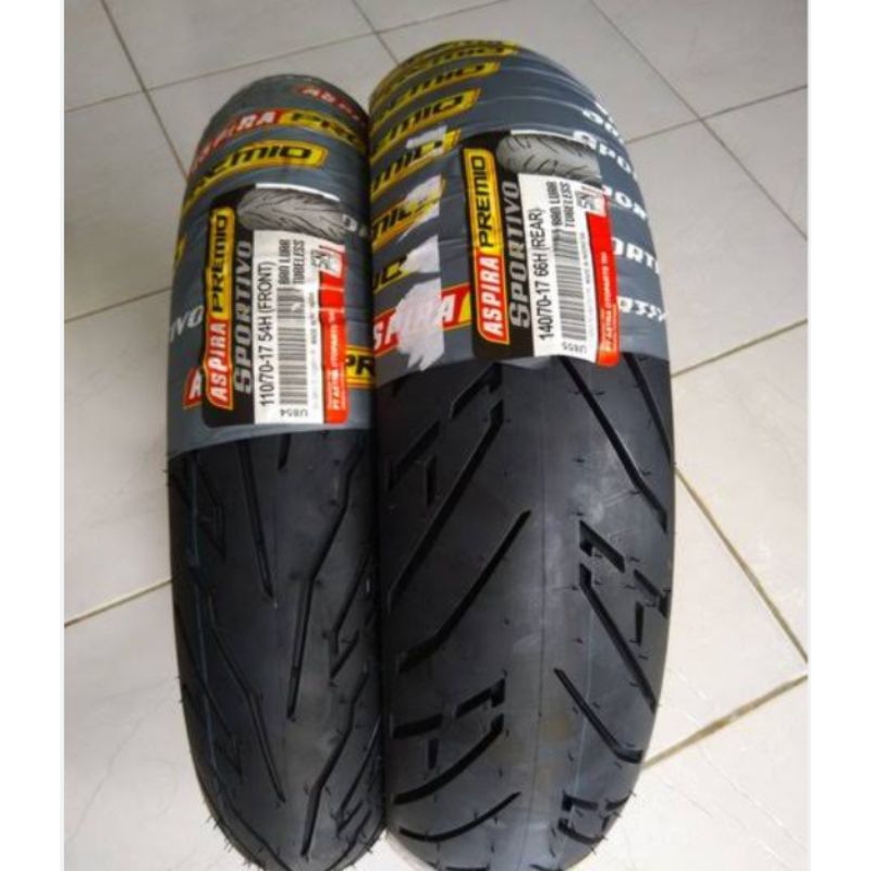ASPIRA PREMIO 140/70-17 DAN 110/70-17