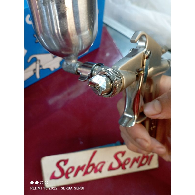 (MEIJI R3G) Spray gun kompresor semprot Meiji