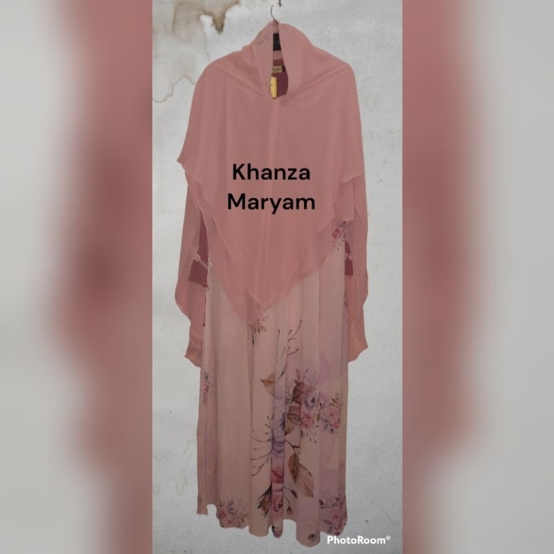 Gamis set Syari Khanza Maryam