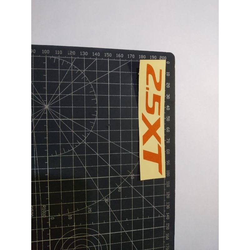 

cutting stiker 2.5 xt