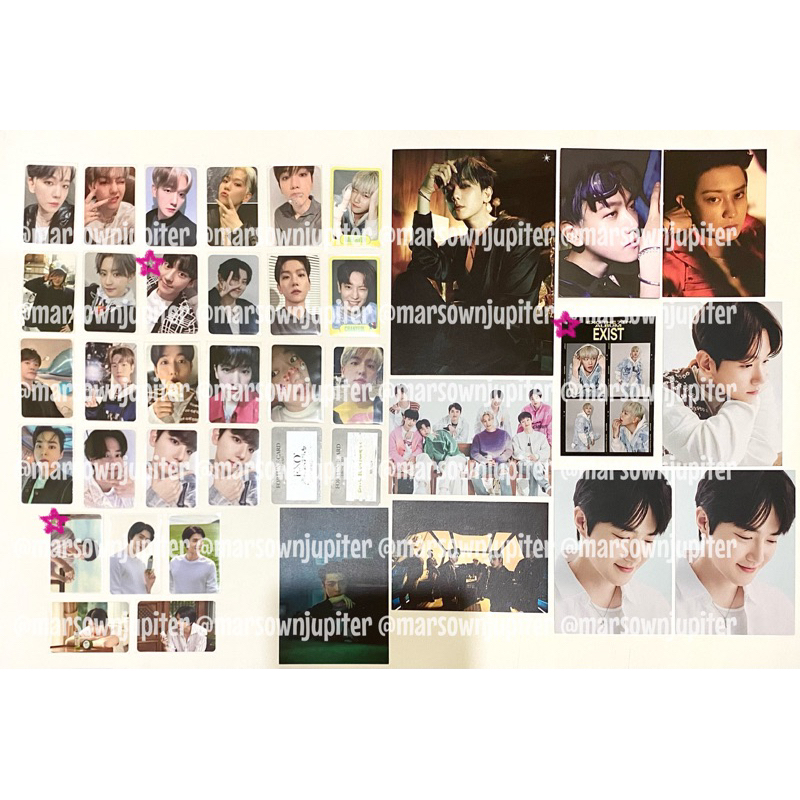 TAKE ALL PC BAEKHYUN CHANYEOL LUCKY DRAW SMINI EXIST CREAM SODA FORTUNE EVERLINE LD TC 100K WON JIDA