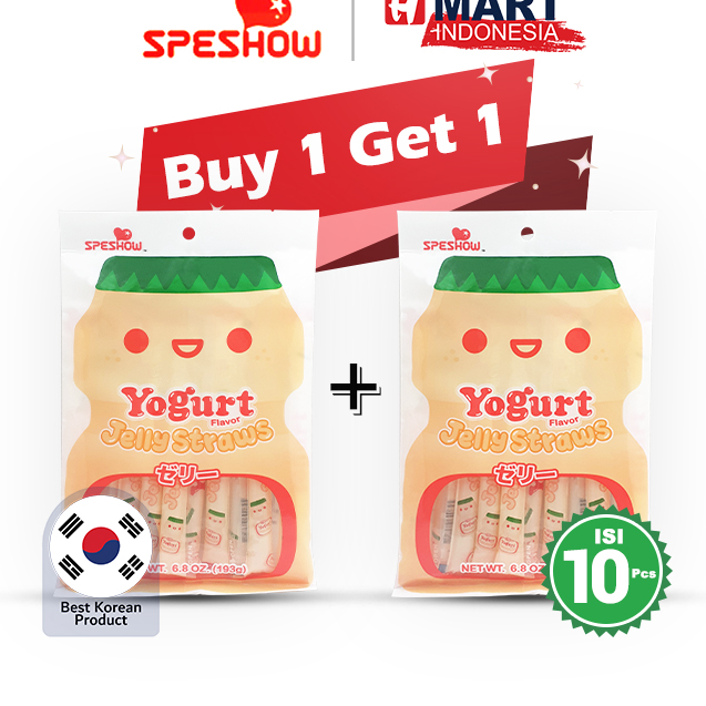 

Terbaru SPESHOW Yogurt Jelly Straws - Jeli Rasa Yogurt BPOM Ready