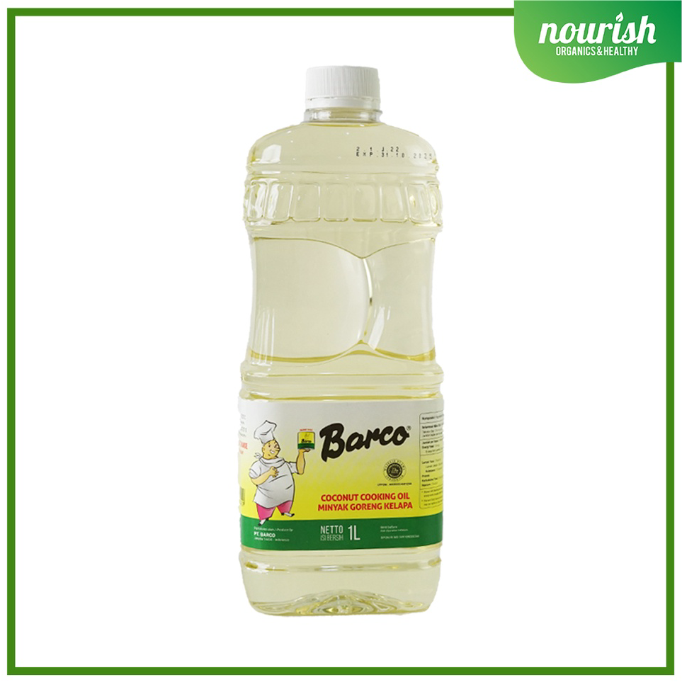 

Terbaru BARCO Minyak Goreng Kelapa / Coconut Cooking Oil - 1L BOTOL