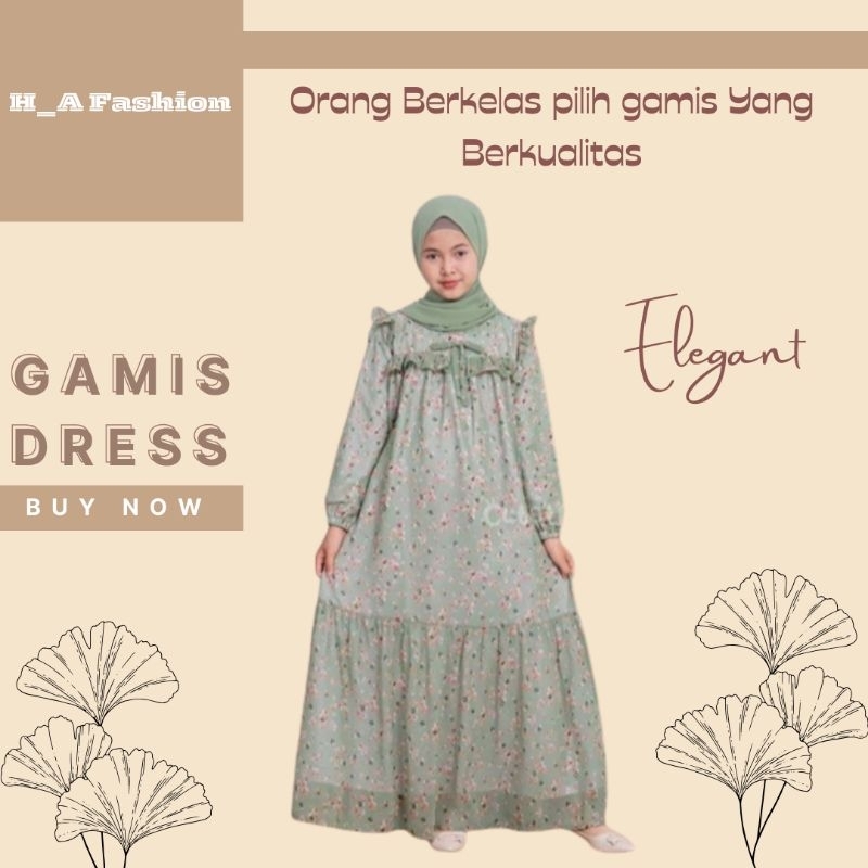 Gamis Susun Cringkle Premium Gamis Ruffle Home Dress Cringkle Polos Gamis Anak Remaja