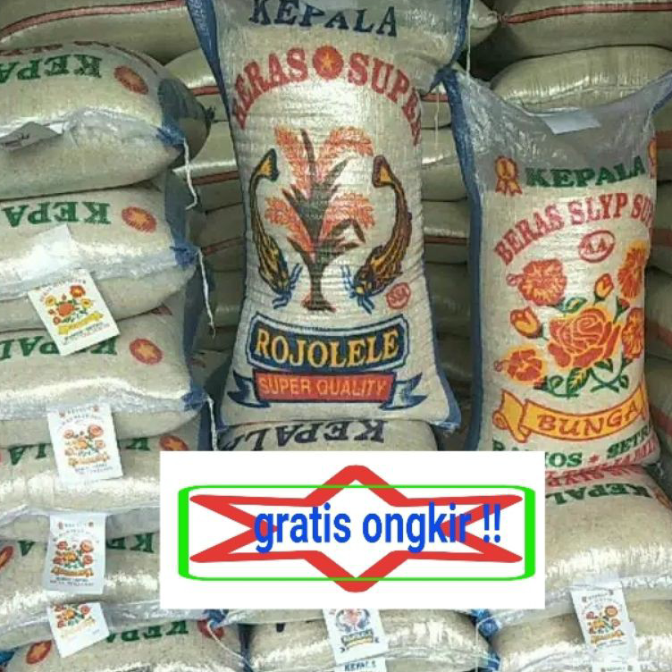 

Terbatas Beras cap merek Rojolele 20kg timbangan full Terupdate