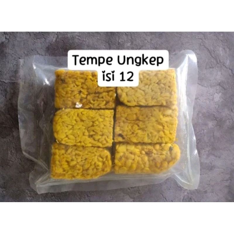 

tempe ungkep bumbu kuning