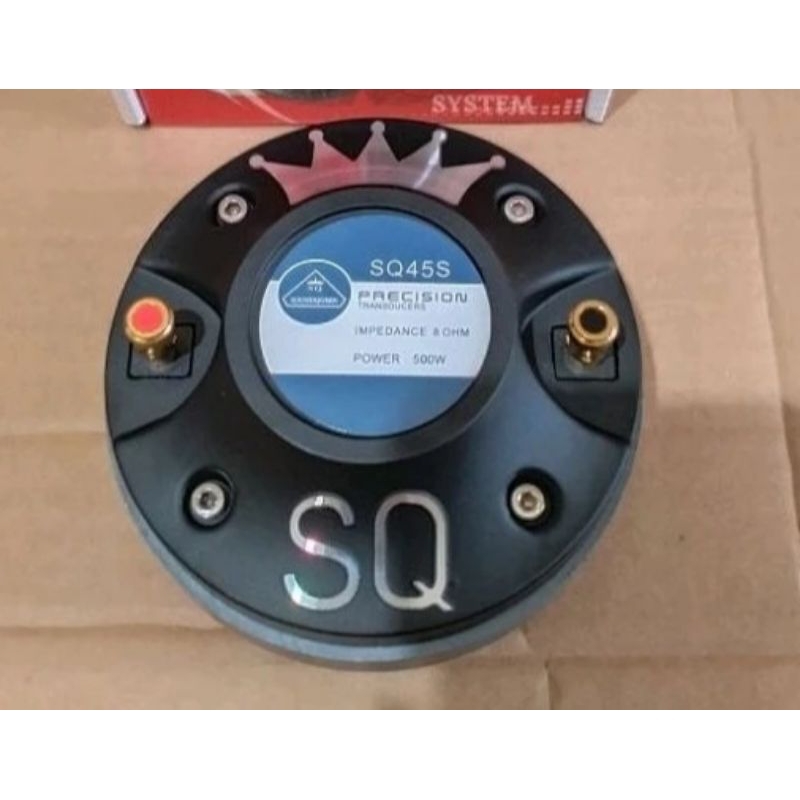 Speaker Tweeter Driver Soundqueen SQ45S SQ 45S SQ45 S SQ 45 S Original TERBAIK