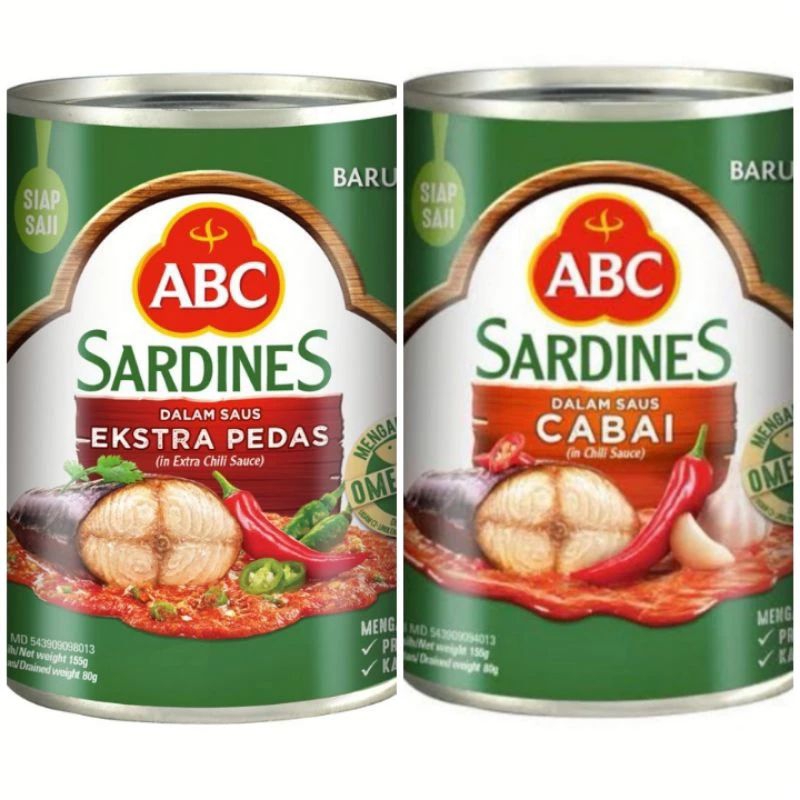 

ABC SARDEN KEMASAN 155GR ATAU 425GR