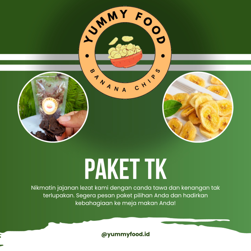 

Banana Chips - Paket TK | Yummy Food