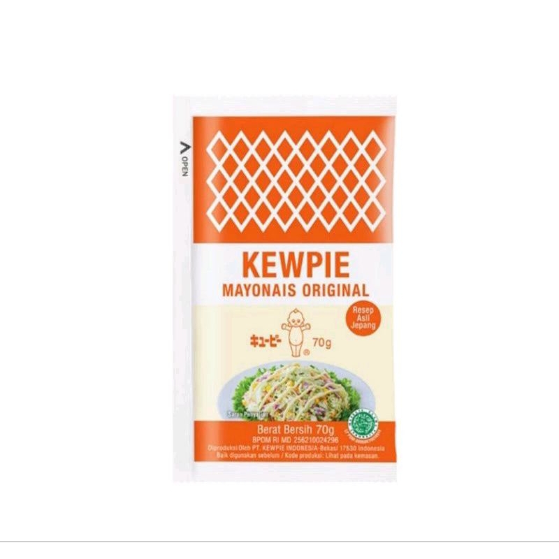 

Kewpie mayonaise mayonais jepang original sachet 70gr