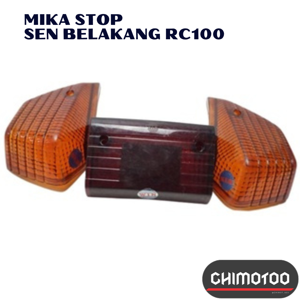 Mika Lampu Stop Stoplamp Stop Lamp Sen Belakang Se Set Suzuki Rc 100 Rc100 Rc  80 Rc 80 Bravo