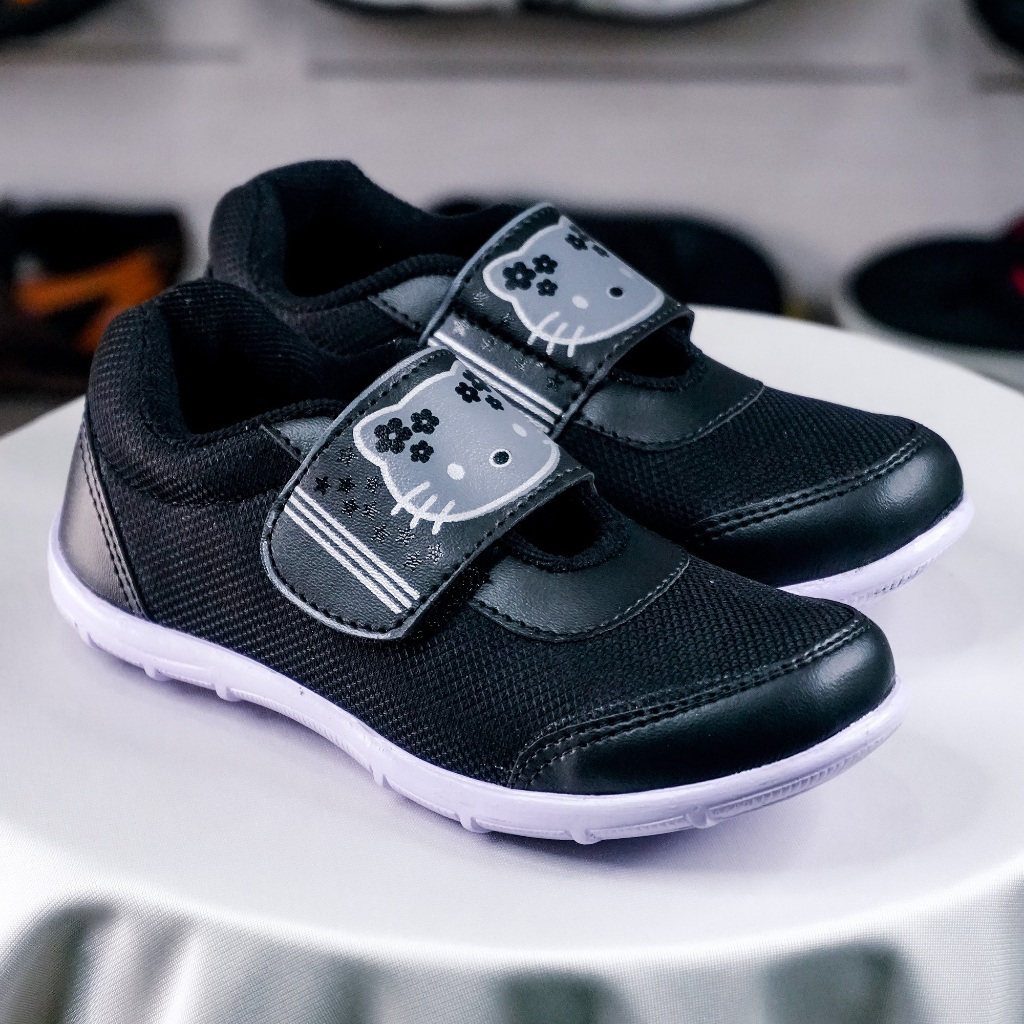 Sepatu Anak Sekolah Tk Sepatu Cewek Anak Sd Sepatu Anak Perempuan Warna Hitam Import