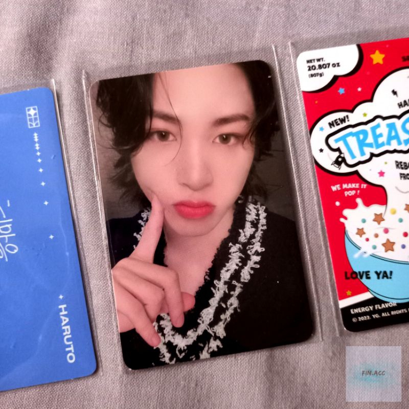 [OFFICIAL PC] PHOTOCARD JUNGHWAN TREASURE 3RD ANNIVERSARY CEREAL DECO KIT