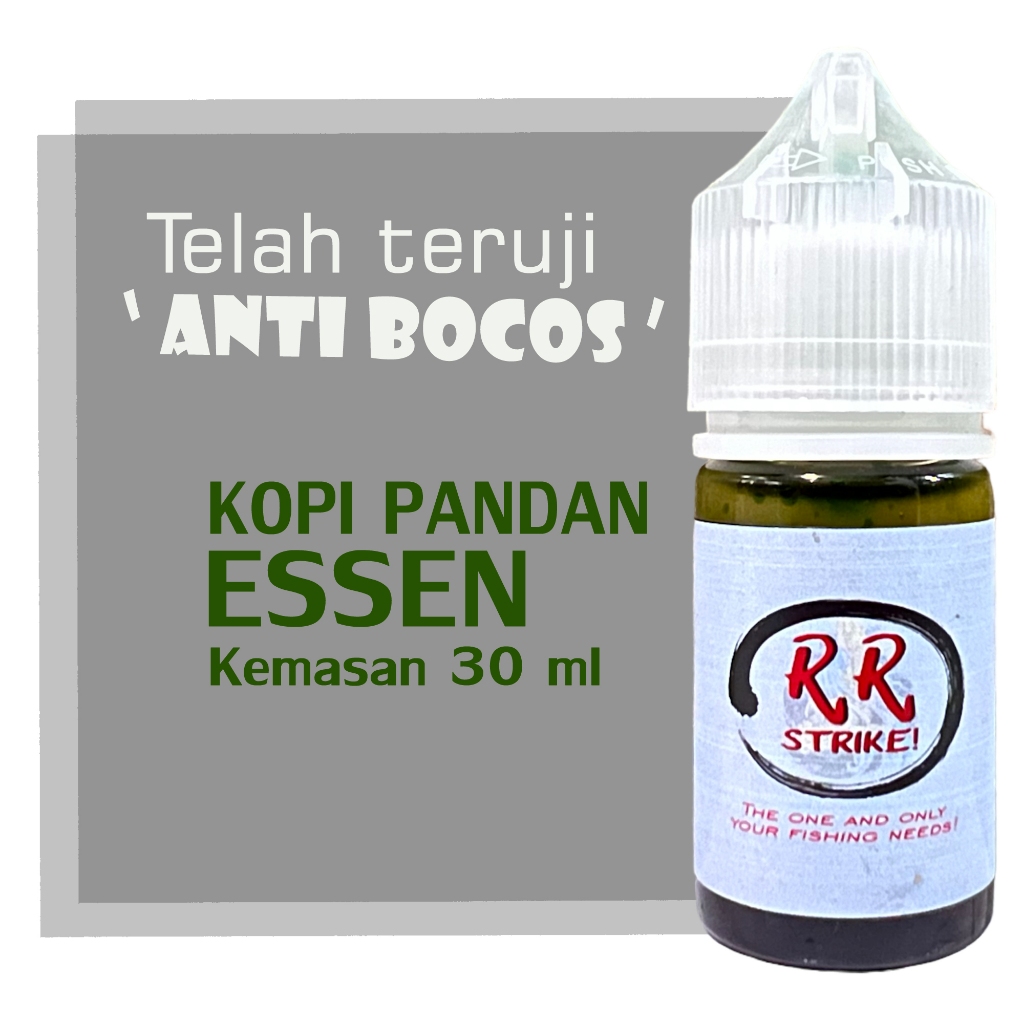 Kopi pandan essen, essen ikan mas, essen juara, essen anti bocos