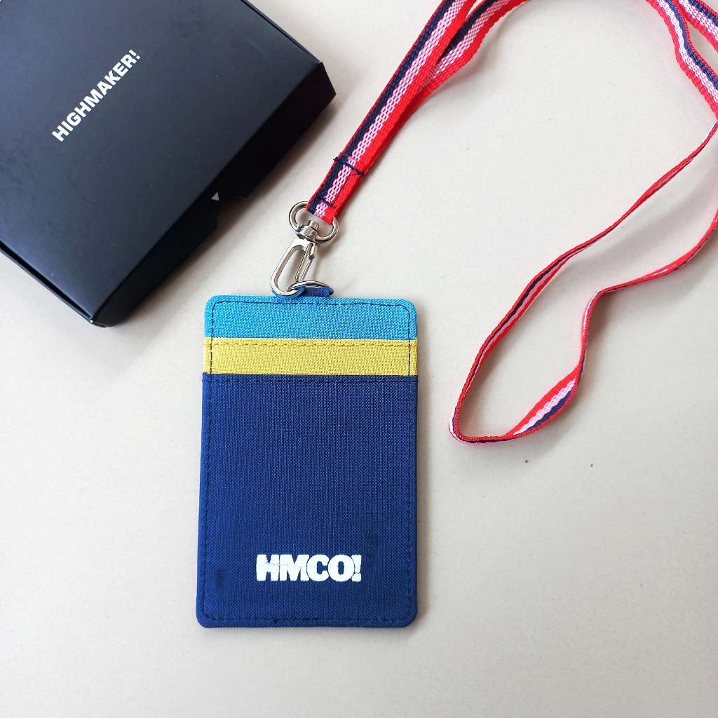 

Highmaker - Card Holder Lanyard ID Card Nametag Wallet - Navy