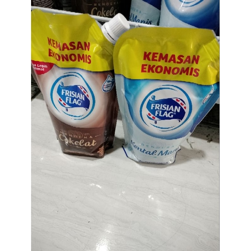 

Susu Frisian Flag 545ml cokelat putih