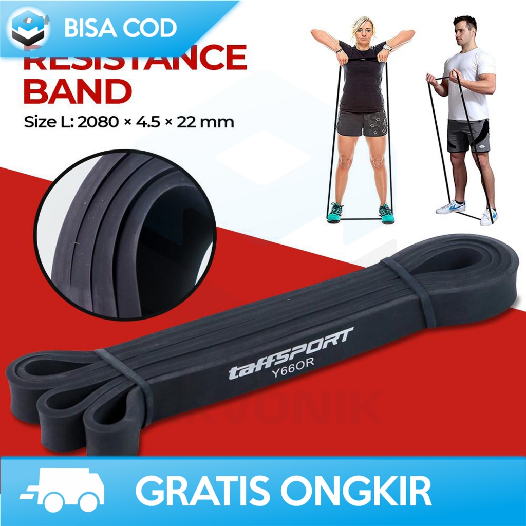 TALI OLAHRAGA PULL UP KARET ELASTIS BAND FITNESS FLEKSIBEL MULTIFUNGSI