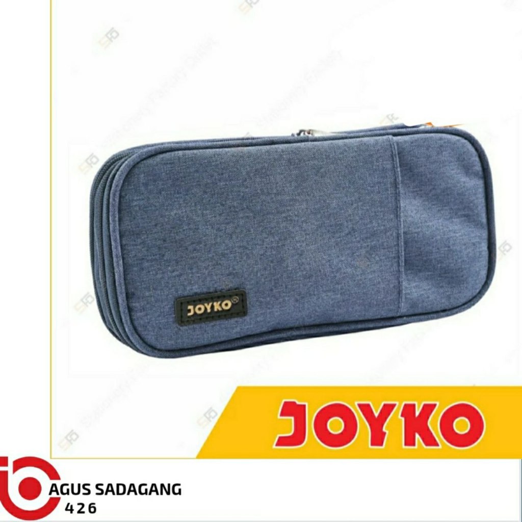 

Tempat Pensil Joyko PC - 5004 - Pencil Case - Abu-abu