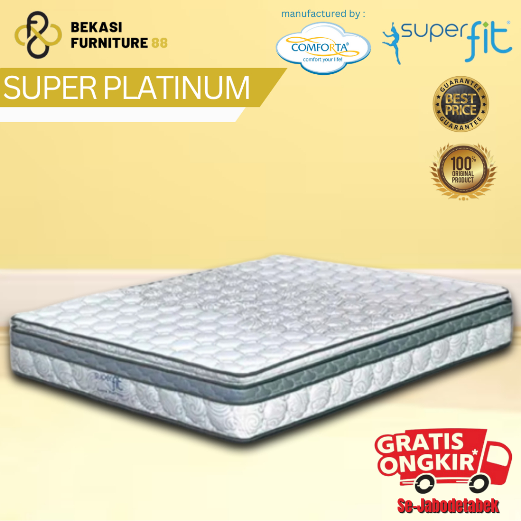 Mattress Only Comforta SUPERFIT Super Platinum