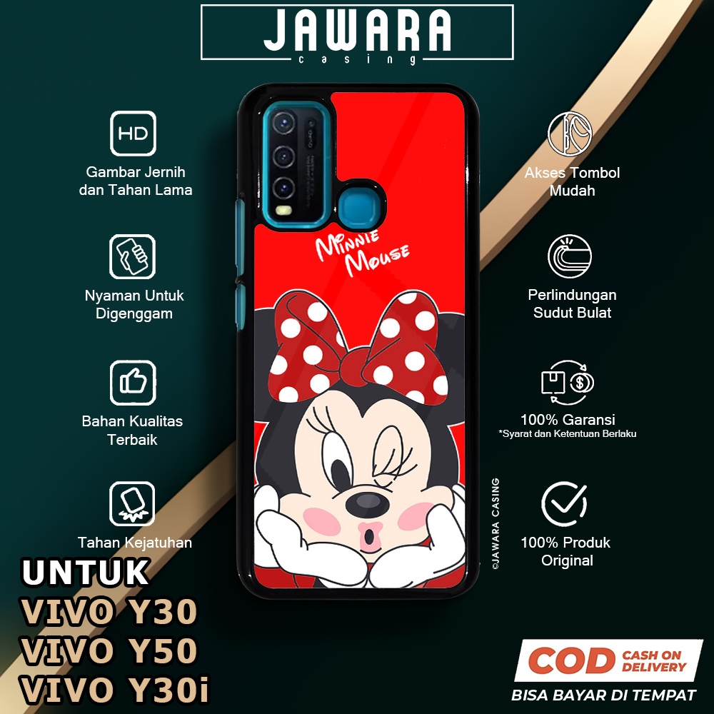 Case Vivo Y30 Y50 Y30i Casing Vivo Y30 Y50 Y30i Jawara Casing [DSNY] Case Glossy Case Aesthetic Cust