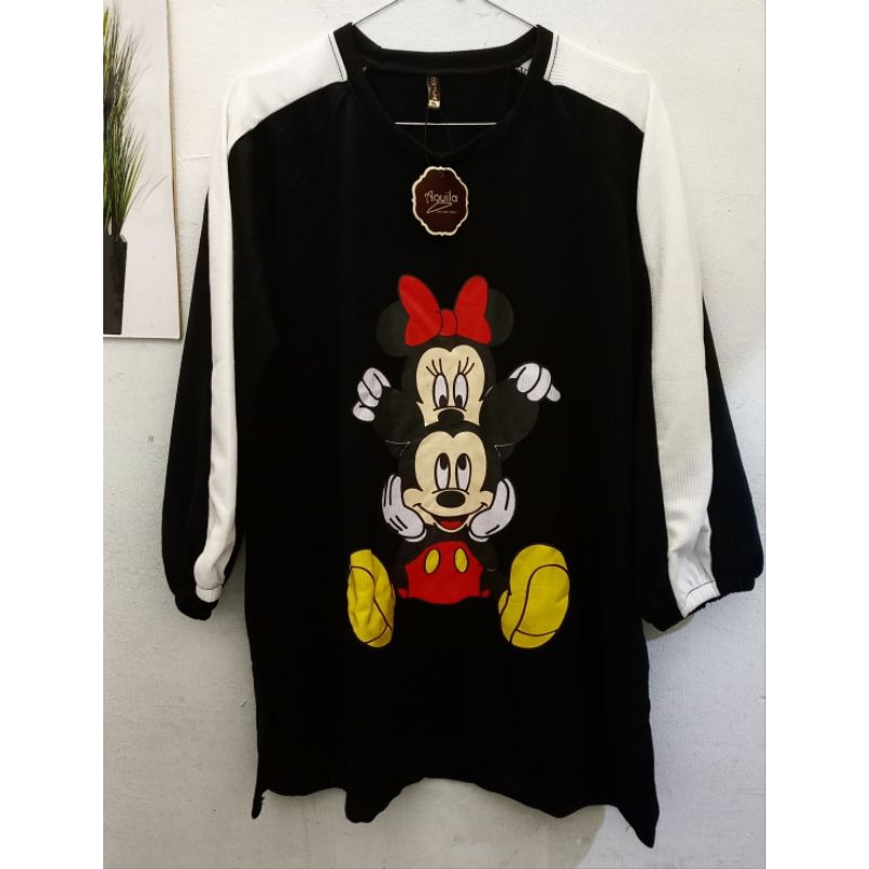 ATASAN KNIT MICKY MINNIE BY AQUILA