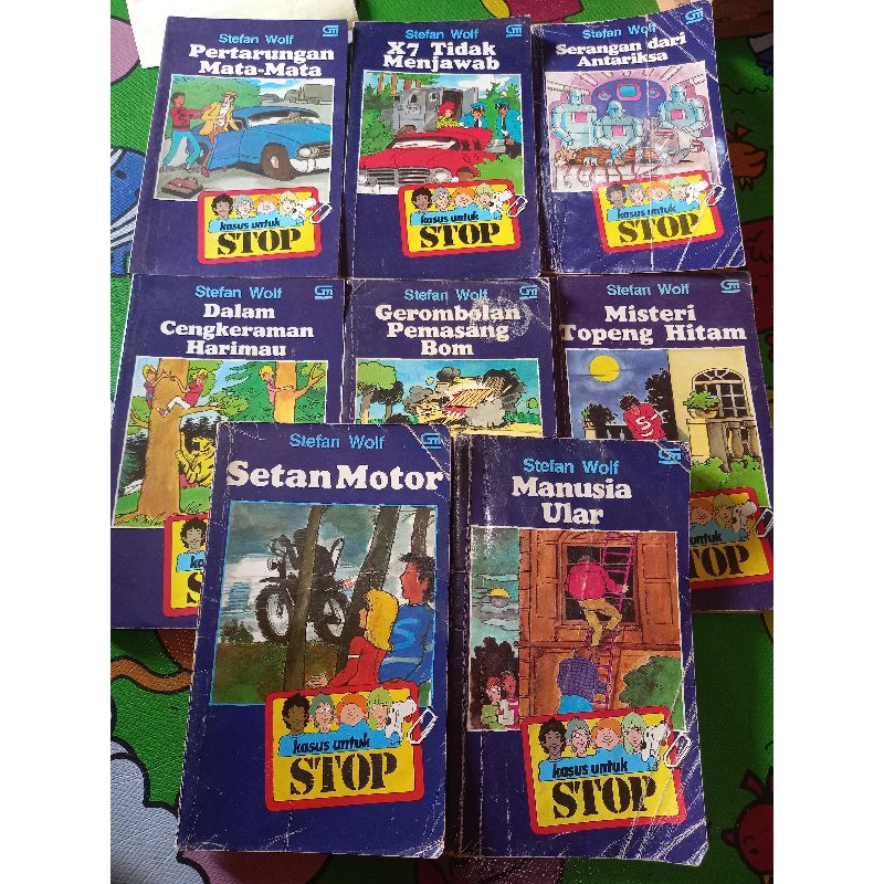 NOVEL STEFAN WOLF. KASUS UNTUK STOP