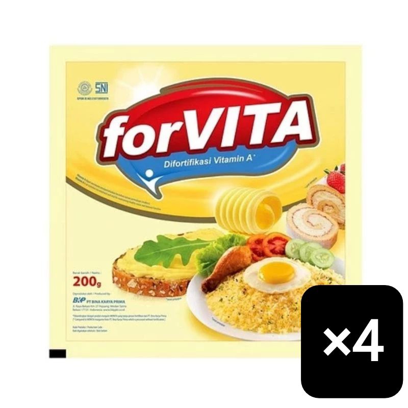 

forVITA MARGARIN 200g (×4pcs)