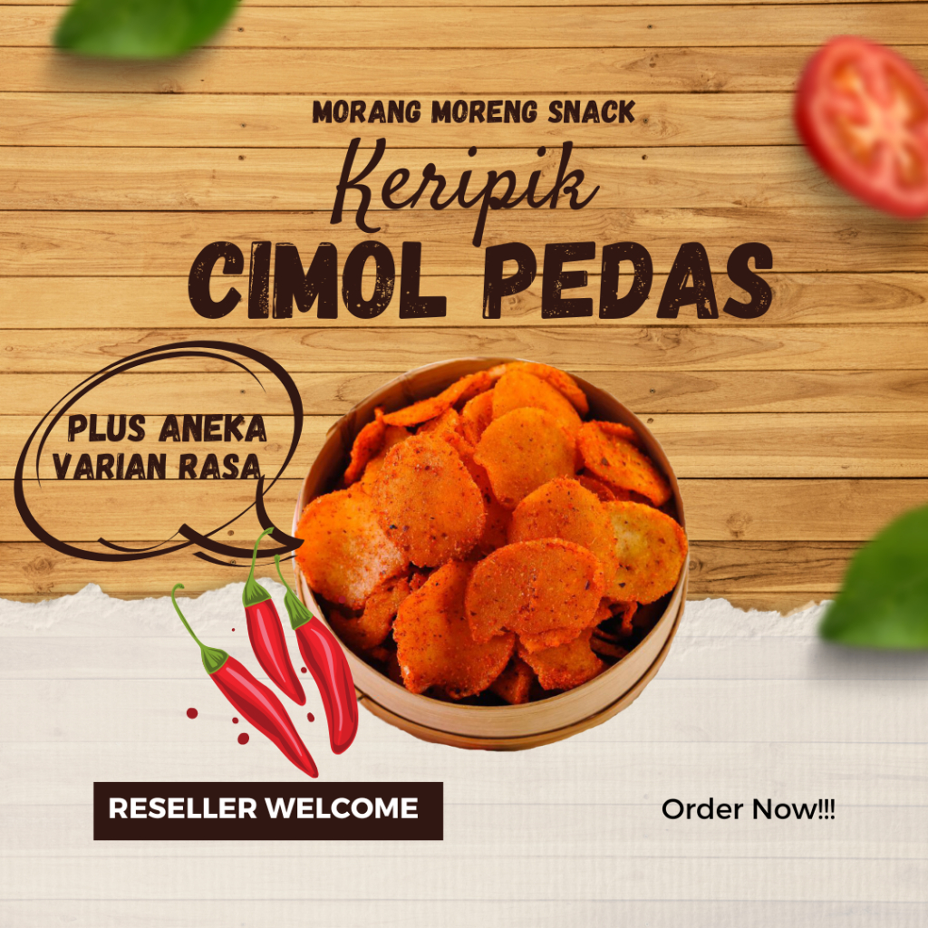 

Keripik Cireng Pedas 1kg Morang Moreng - Cimol Kering / Cimoring Aneka Rasa