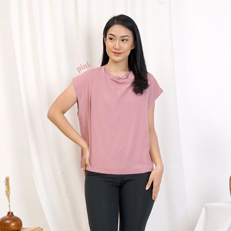 EDLYN Sera Blouse - Blouse Wanita Rayon Atasan Wanita Rayon Baju Wanita Rayon Baju Oversize Wanita