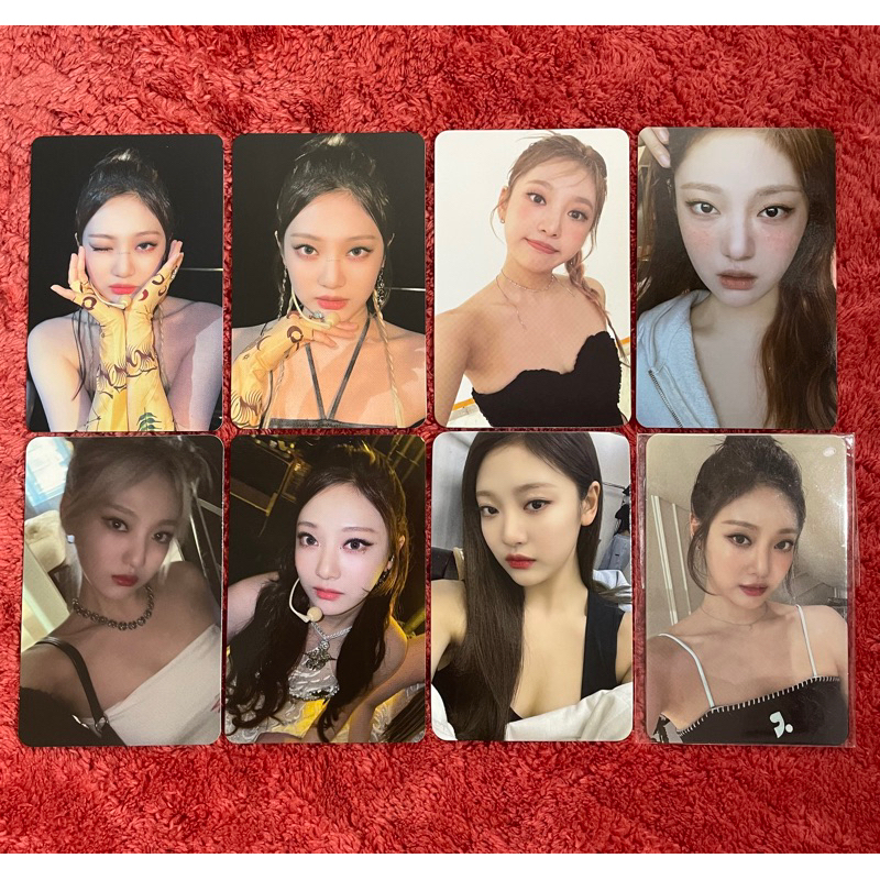 OFFICIAL PHOTOCARD PC NINGNING AESPA ALBUM MY WORLD POB KTOWN4U SOUNDWAVE LUCKY DRAW WITHMUU FACE TO