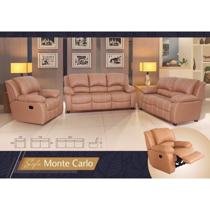 Sofa Titov Monte Carlo - Sofa Tamu Recliner 1dudukan - Sofa Tamu Mewah Medan - juccoshop