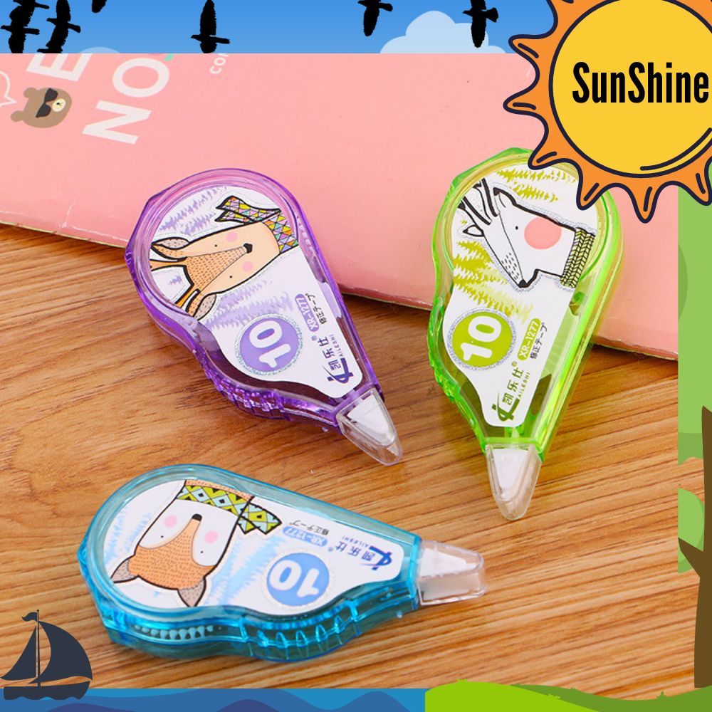 

✨Sunshine Fancy✨ Tip Ex Kertas / Correction Tape Cute Animal & Flower ST0007