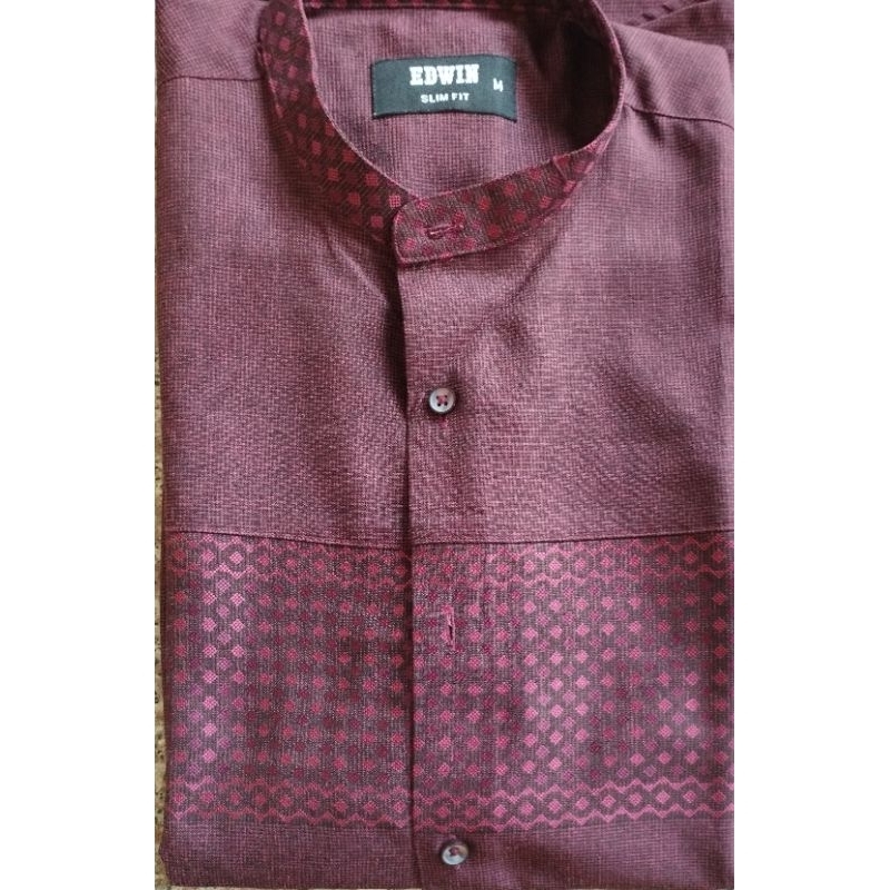 Baju Koko EDWIN JEANS bekas Preloved Second