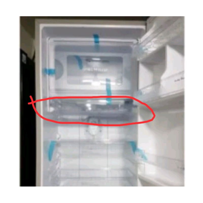 Rak Daging Rak Bawah Freezer Kulkas Polytron 1 Pintu Original