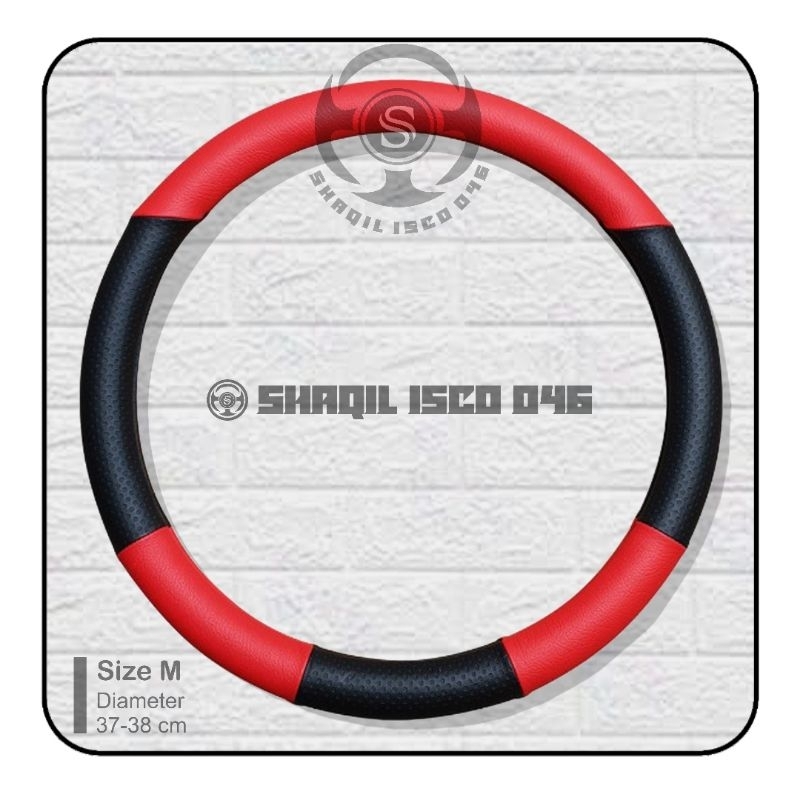 Sarung Stir Mobil Semua Jenis Mobil Minibus, Cover Stir Mobil Avanza, Xenia, Calya, Ayla Ukuran M