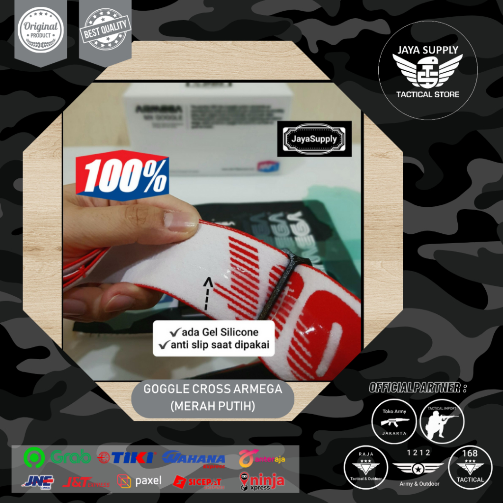 Kacamata Goggle Cross Armega Kacamata Motor Trail