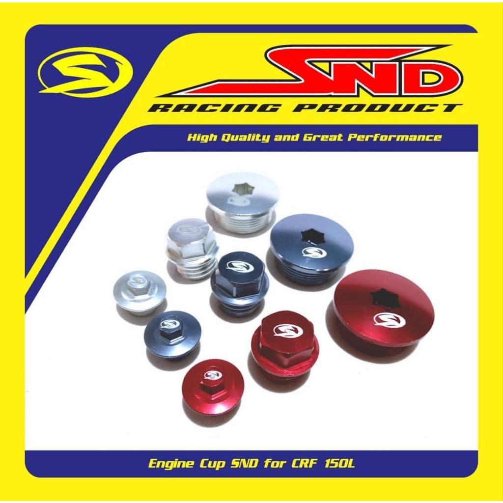ENGINE CUP CRF150 SND RACING TUTUP TOP MAGNET OLI CRF 150