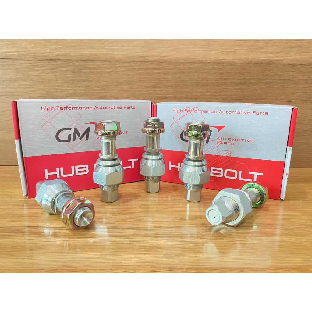 BAUT RODA BELAKANG HUB BOLT ASSY RR/LH M20(M22) X 90mm (P1.5) FUSO FM517/FN517, PS220 MC802140RL GMH