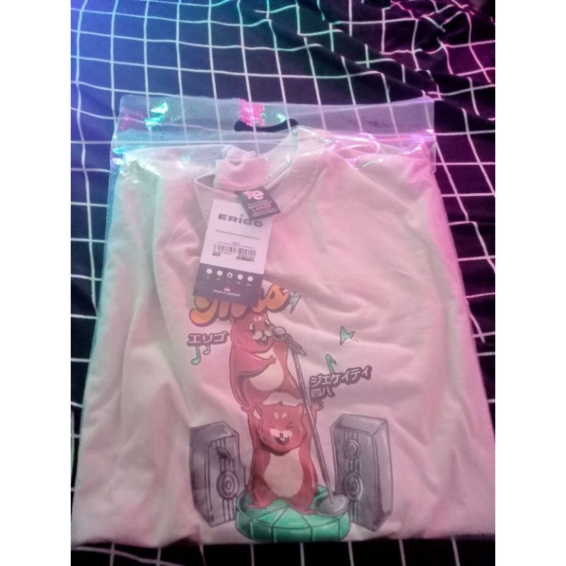 T shirt erigo x jkt48 Marsha original emoji