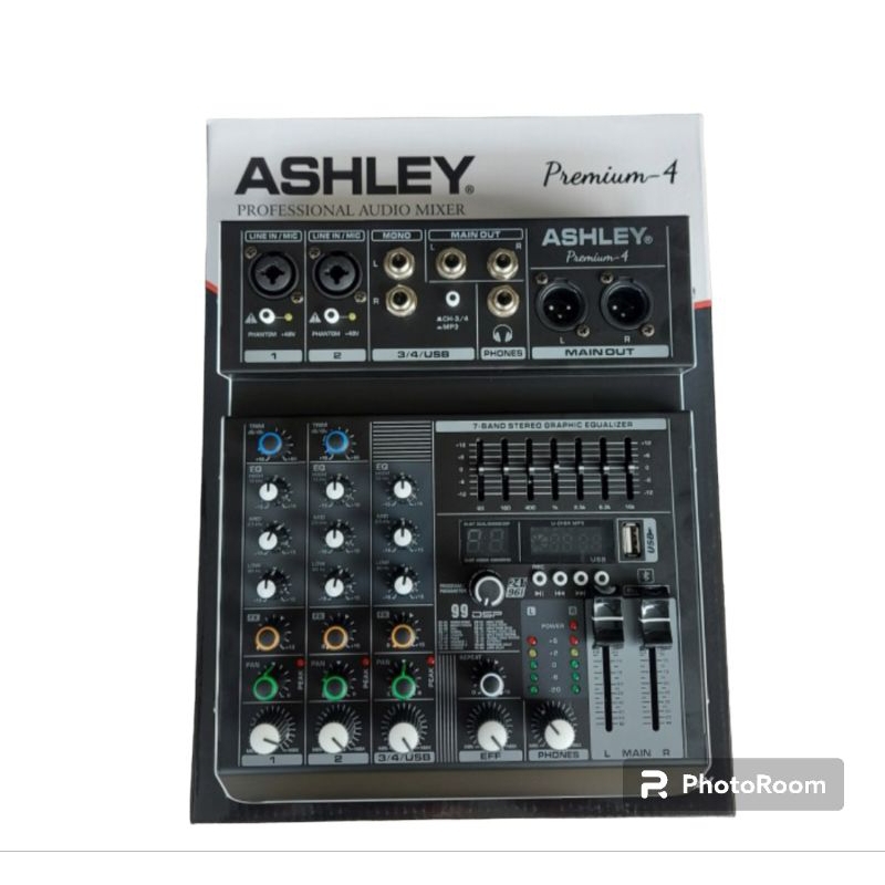 Ashley Mixer Premium 4 Original 99dsp Audio Mixer Premium-4 Premium4