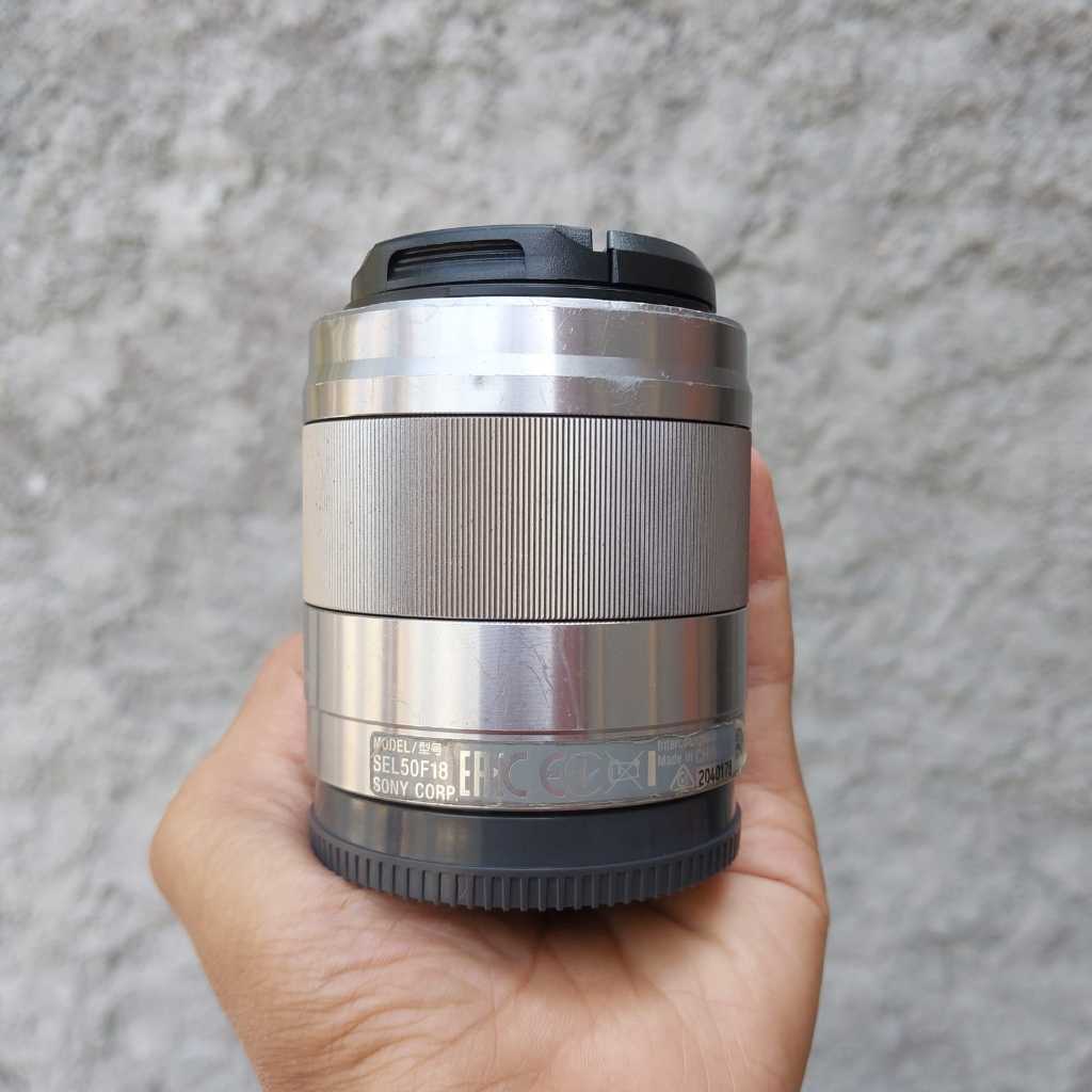Lensa Sony E 50mm F1.8 OSS / Lensa Kamera Bekas Murah / Lensa Second
