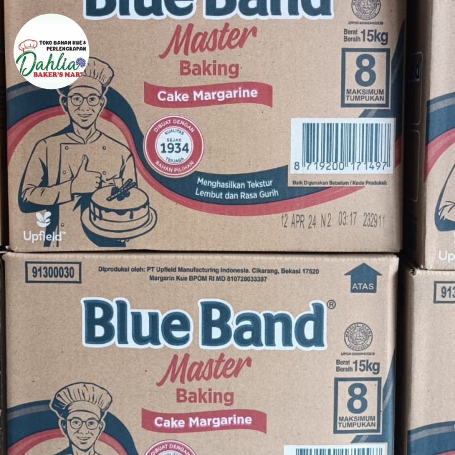 

Blue Band Master Cake Margarin Repack 500 Gram