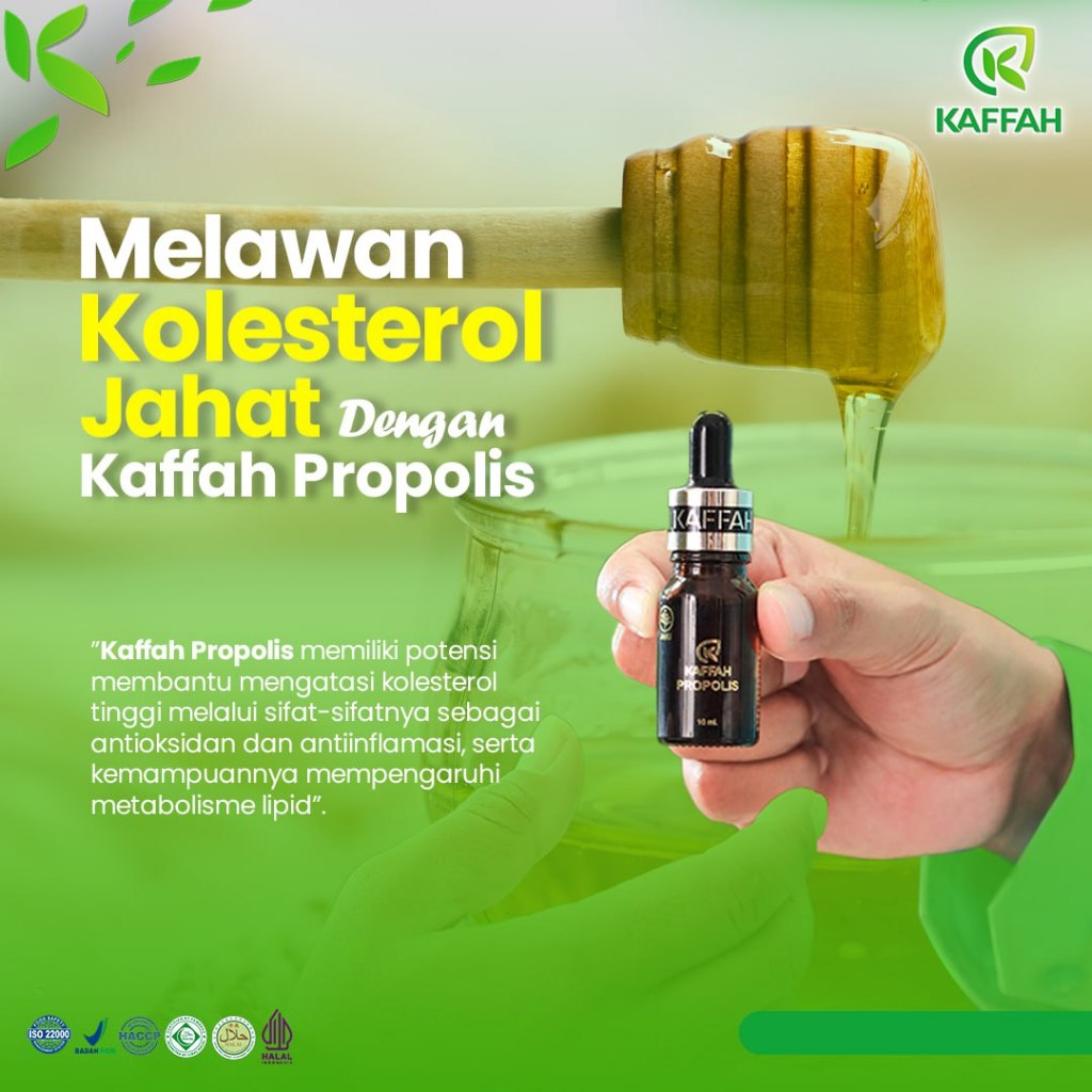Herbal Kolesterol dan Darah Tinggi Kaffah Propolis