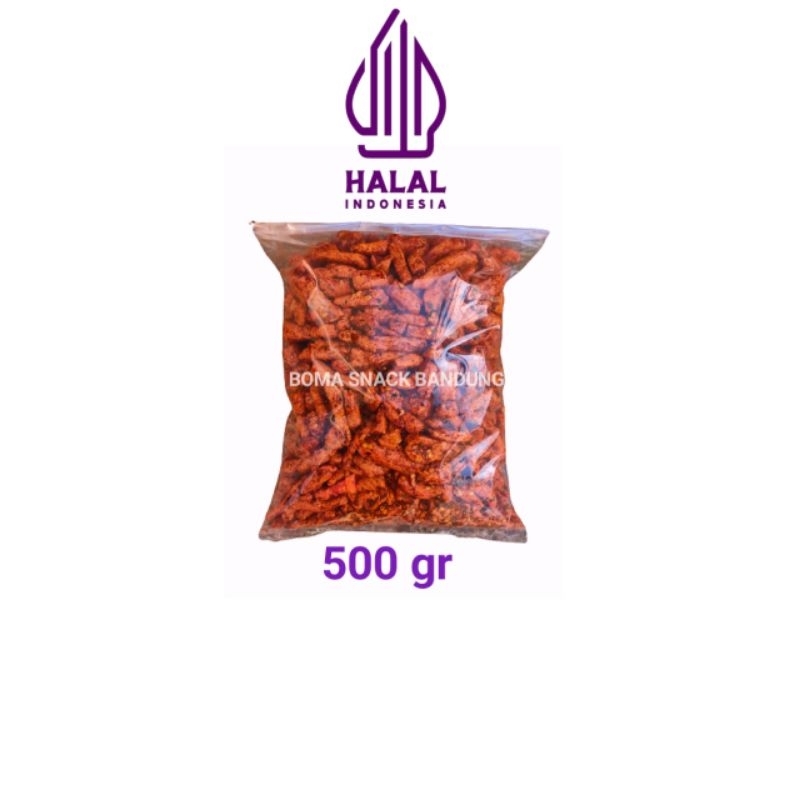 

Basreng 500gram basreng pedas jeruk basreng boma snack bandung