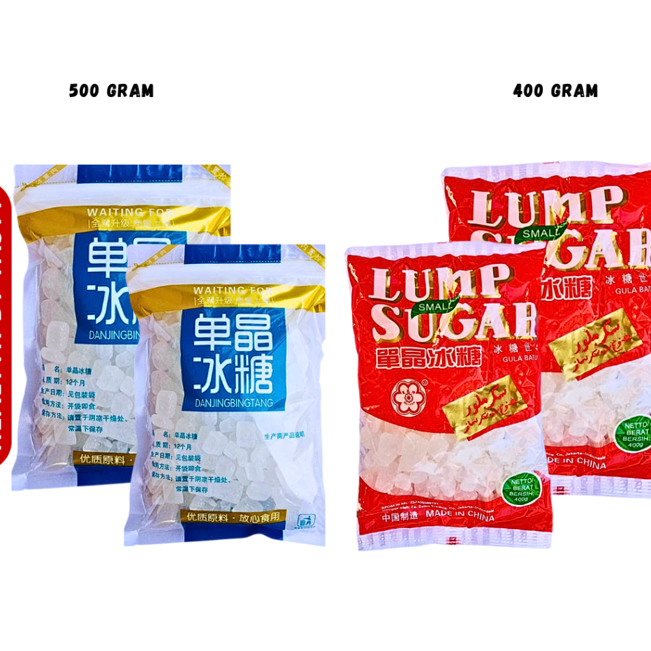 

Diskon Gula Batu Kristal Lump Sugar Small 400g