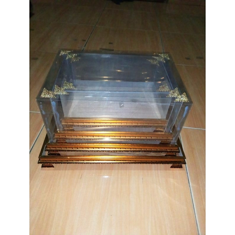 

kotak hantaran seserahan bahan frame fiber isi 4 bok.kotak seserahan pernikahan.kotak seserahan pengantin.