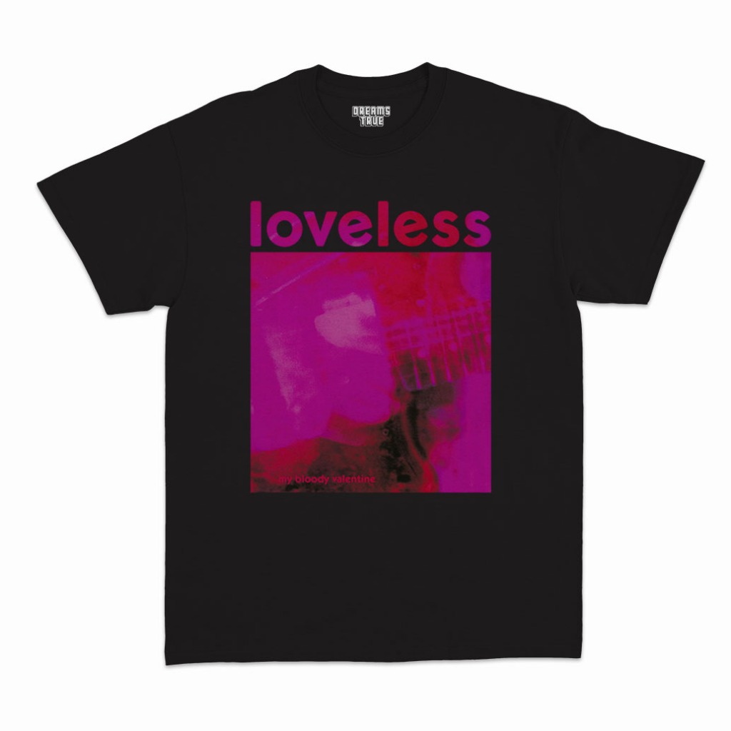 Kaos T-Shirt My Bloody Valentine Loveless Rock Band