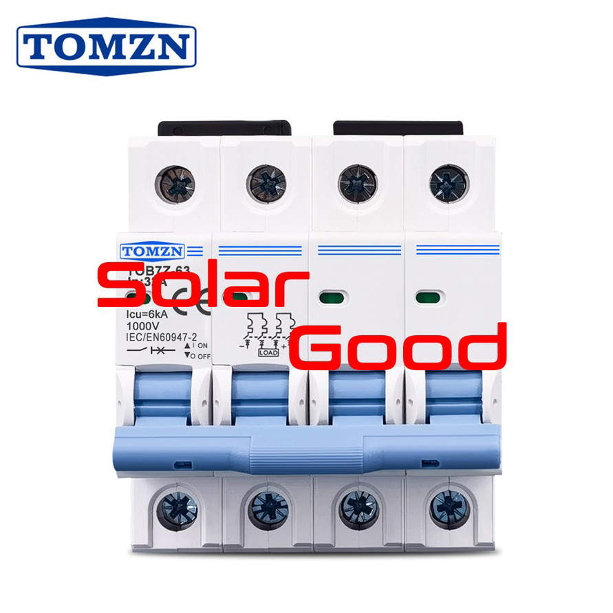 12.12 BIG SALE FASION MCB DC 1000V 4P DC Miniature Circuit Breaker TOMZN ?